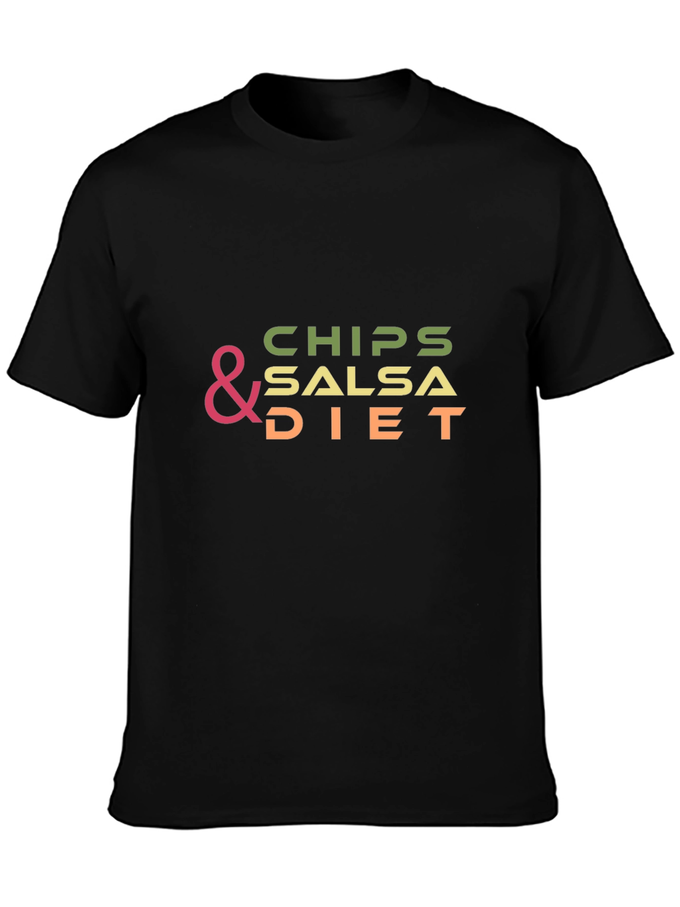 Chips & Salsa Diet Graphic T-Shirt