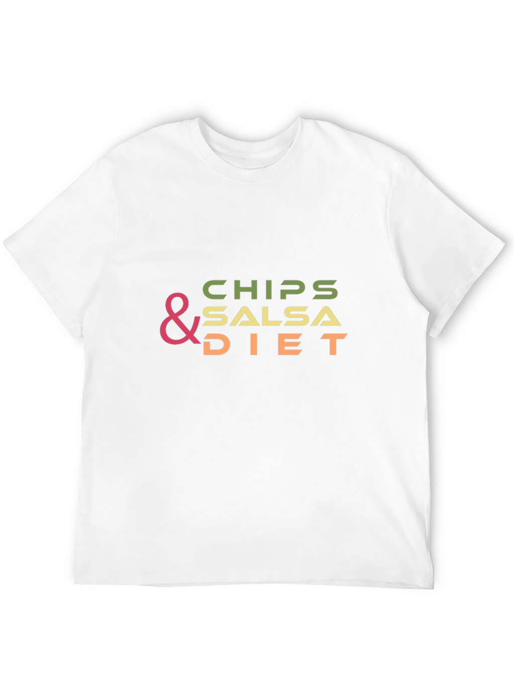 Chips & Salsa Diet Graphic T-Shirt