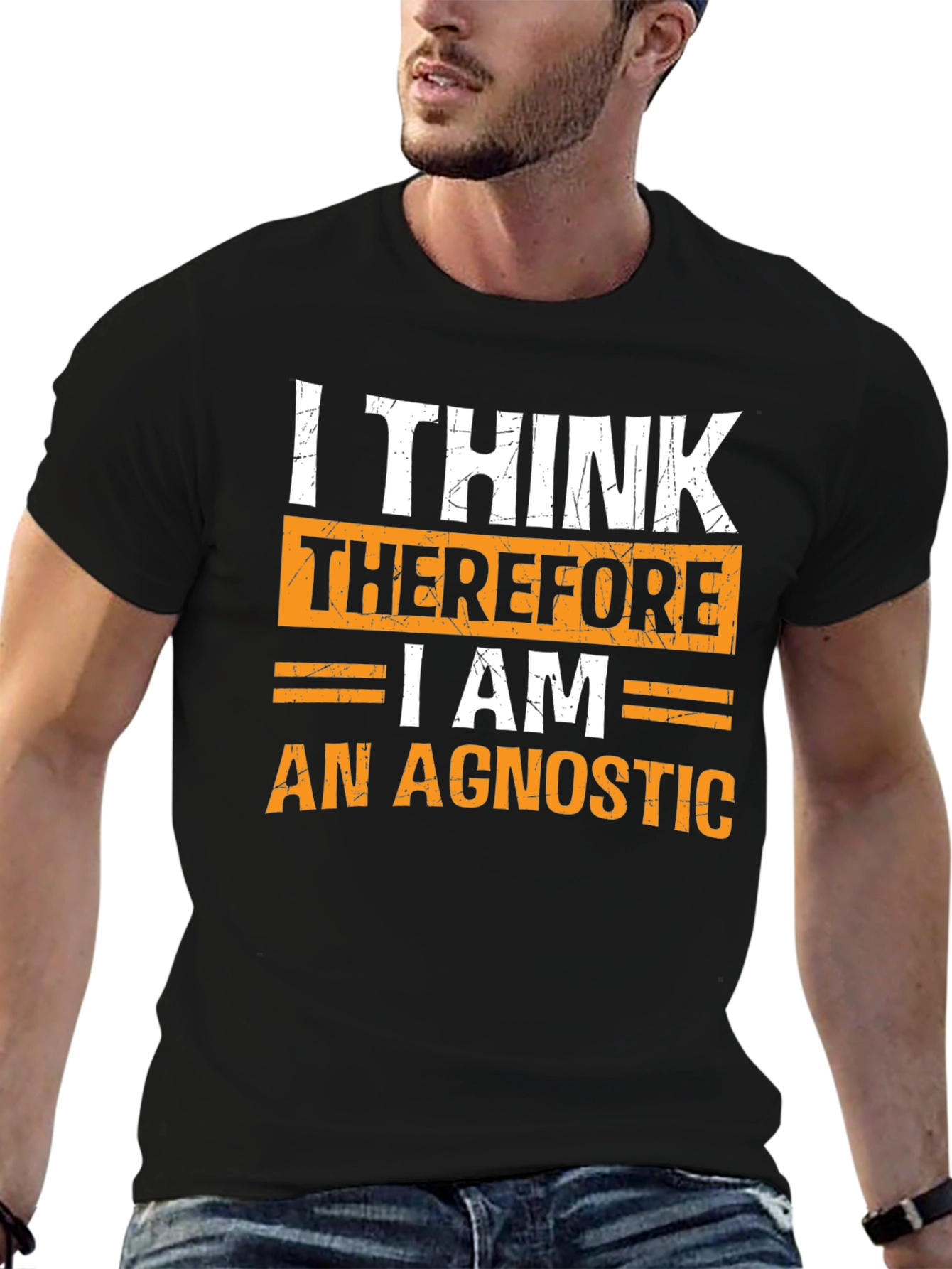 I Think Therefore I Am An Agnostic Graphic T-Shirt