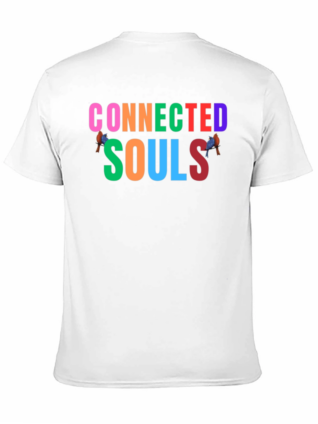 Connected Souls Graphic Tee - Black Casual Shirt