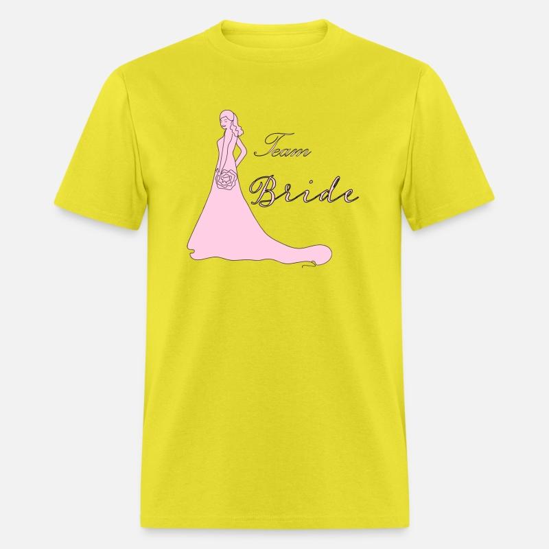 team bride pink silhouette bachelorette party