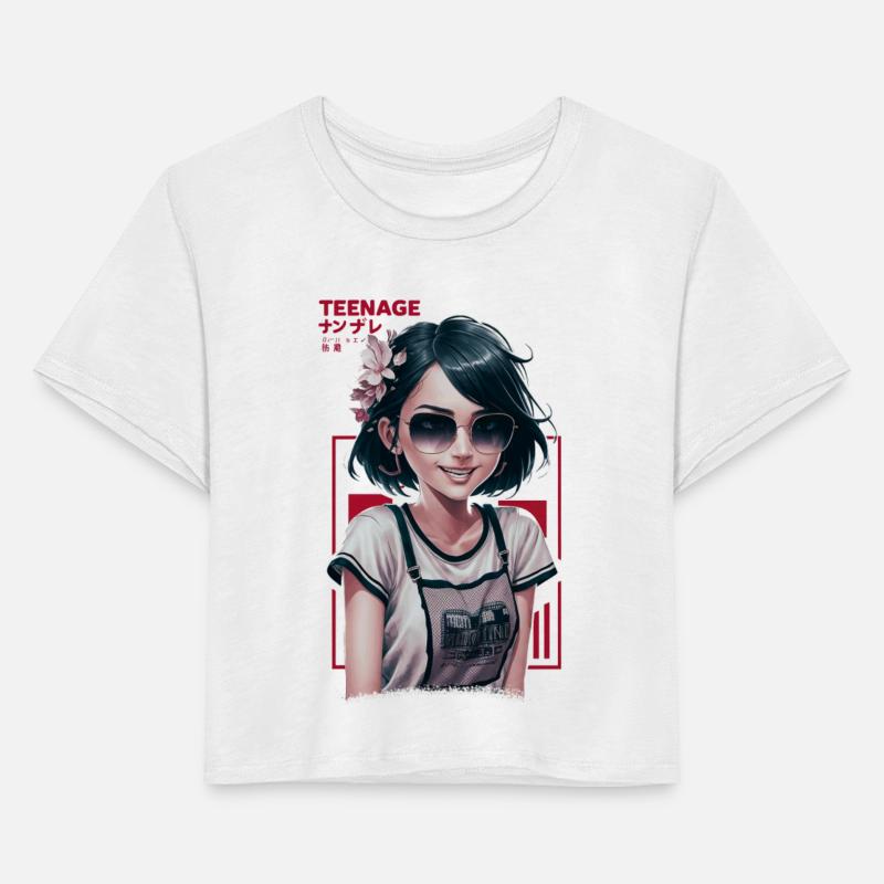 Teenage Anime Girl Art