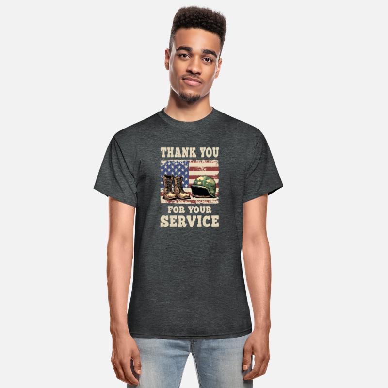 Thank You For Your Service USA Flag