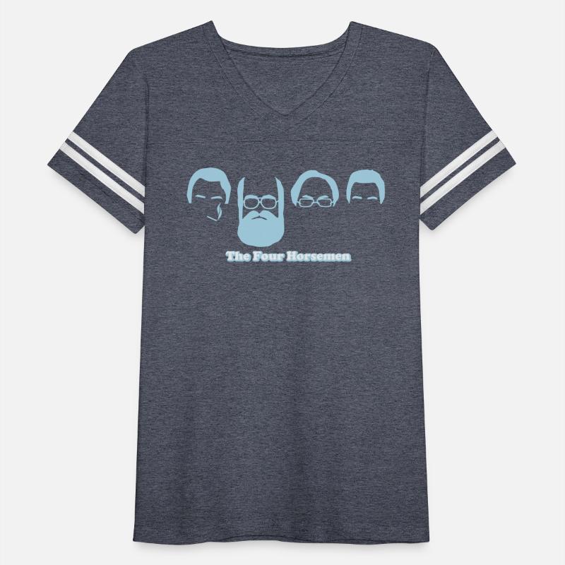 The Four Horsemen tee shirt light blue