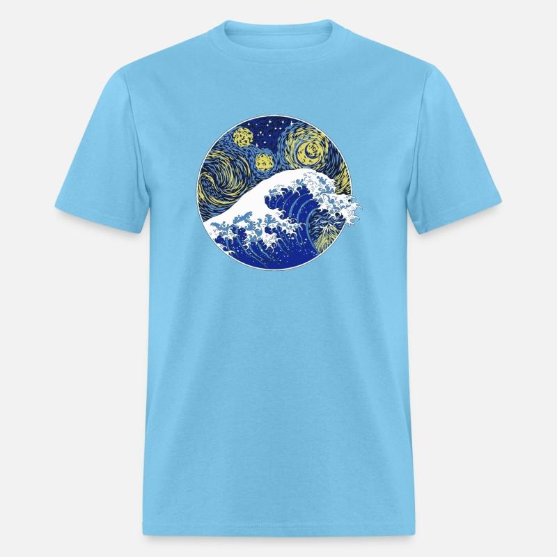 The Great Starry Wave great wave off kanagawa star