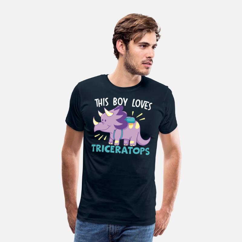 This Boy Loves Triceratops Dinosaur Prehistoric