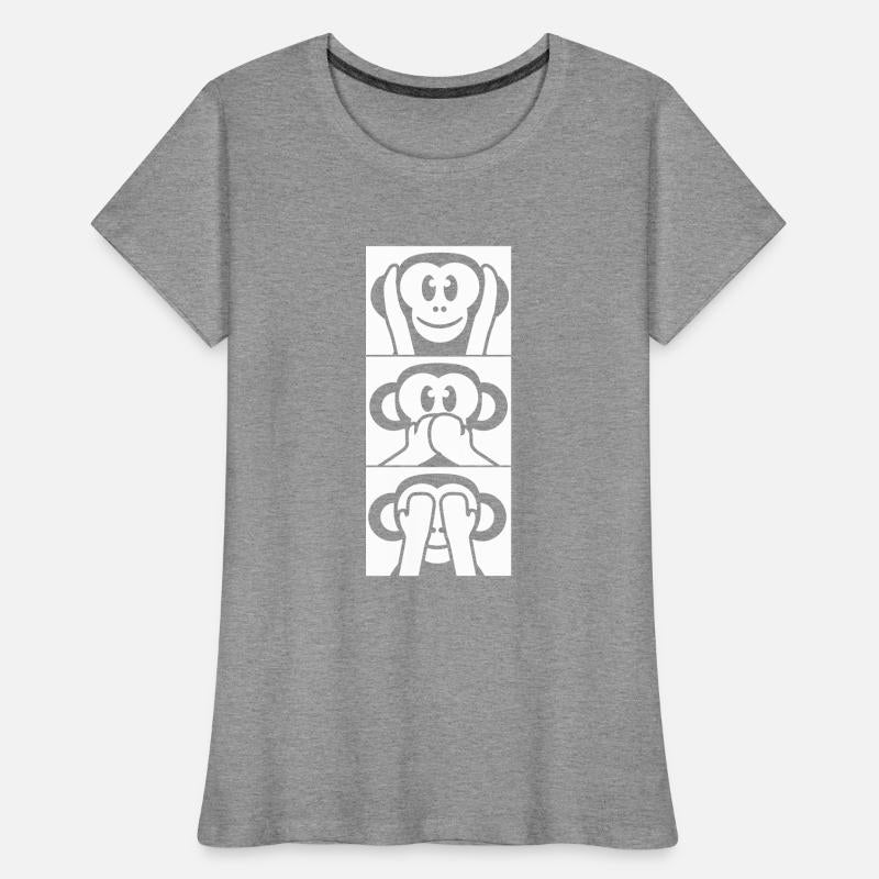 Three wise monkeys see hear speak no evil 3 apes