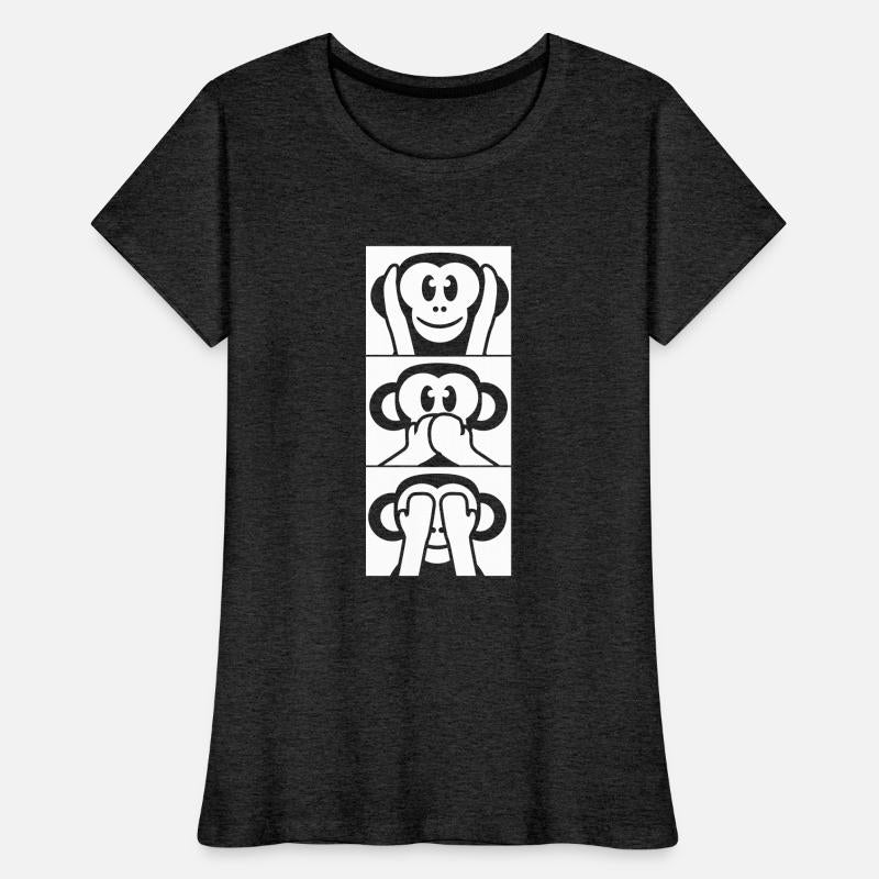 Three wise monkeys see hear speak no evil 3 apes