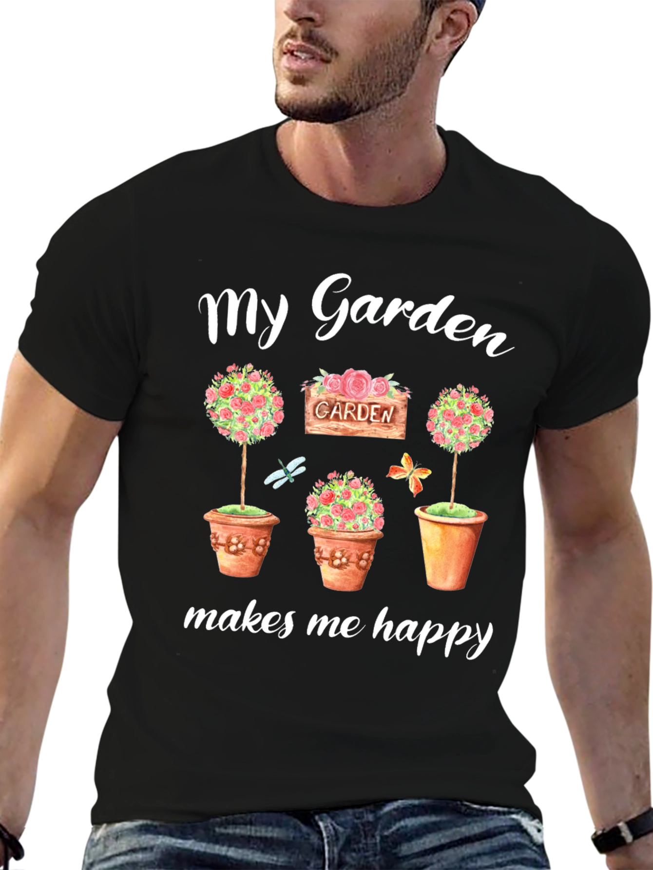 My Garden Makes Me Happy T-Shirt