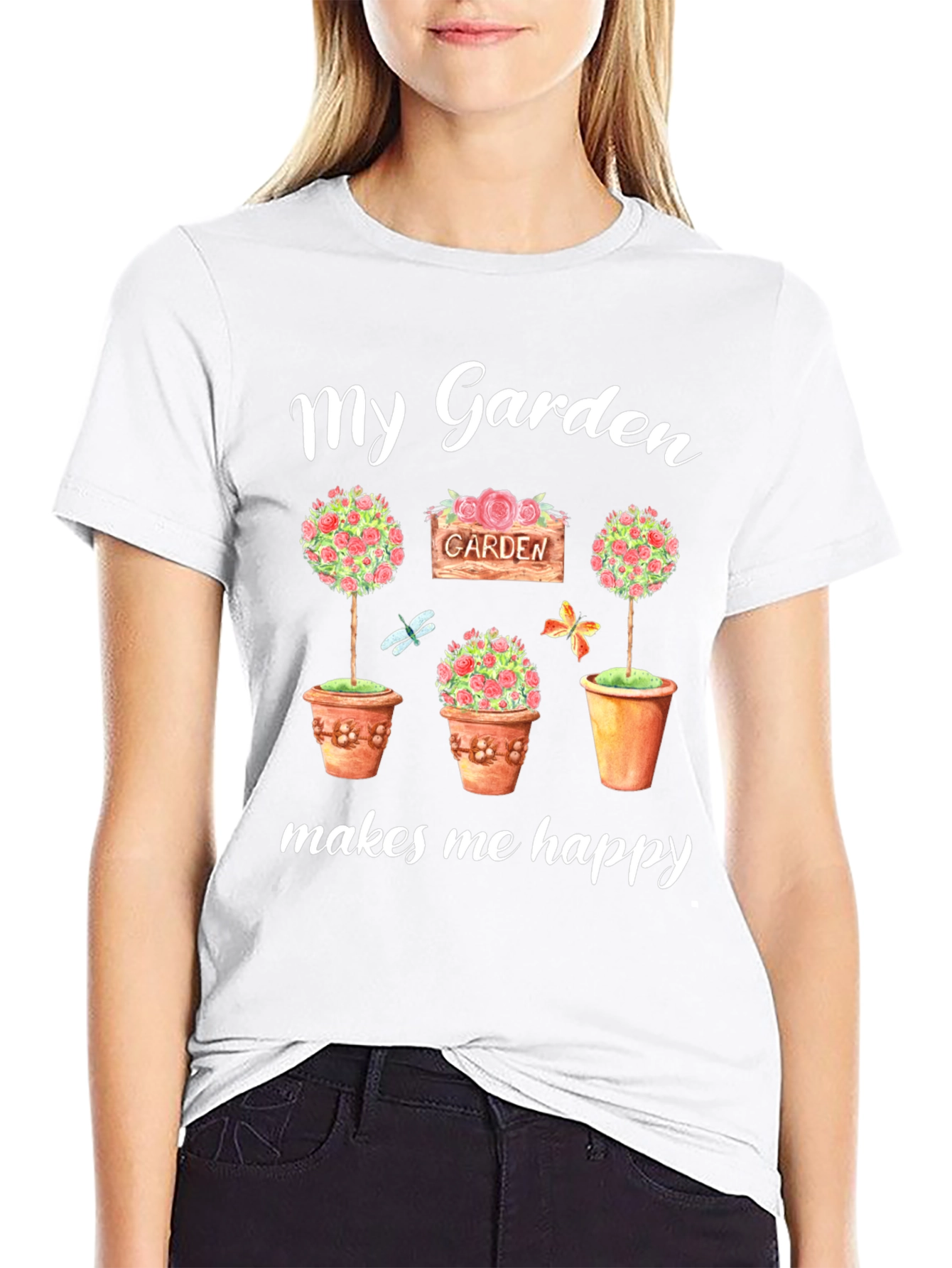 My Garden Makes Me Happy T-Shirt