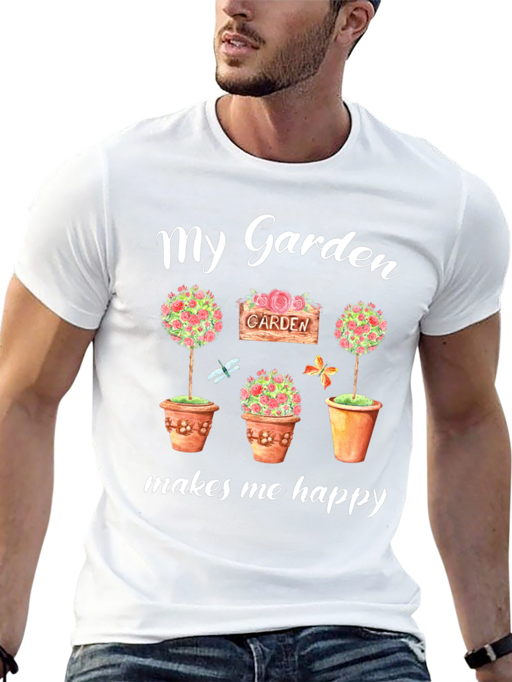 My Garden Makes Me Happy T-Shirt