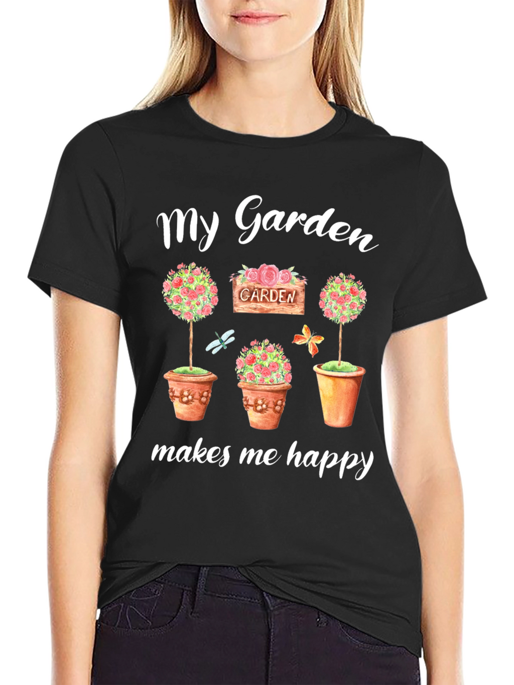 My Garden Makes Me Happy T-Shirt