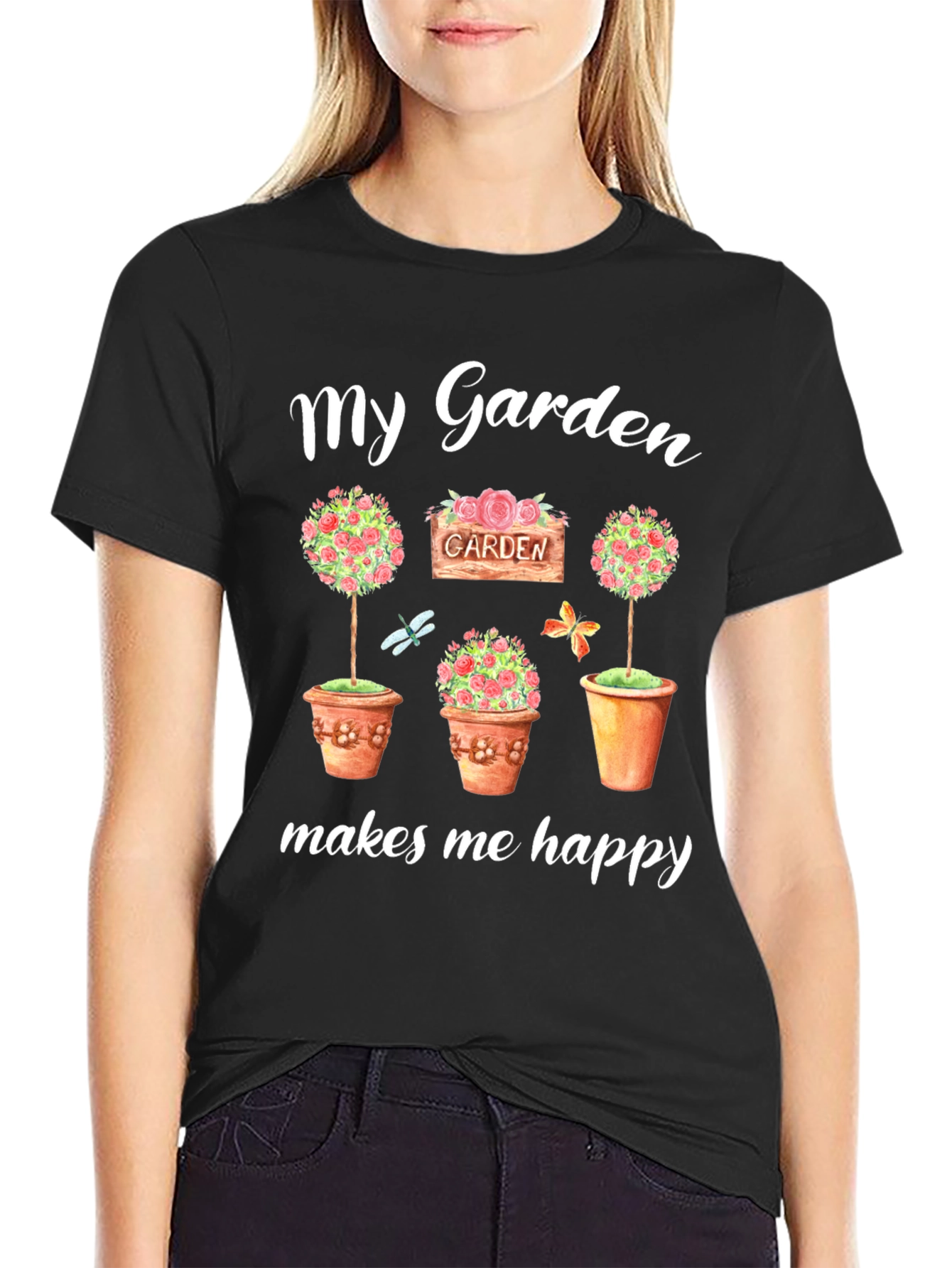 My Garden Makes Me Happy T-Shirt