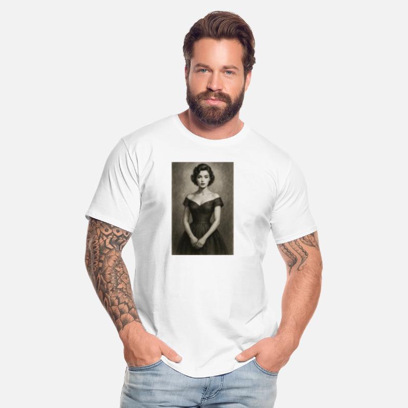 Timeless Portrait of a Woman in Vintage Elegance