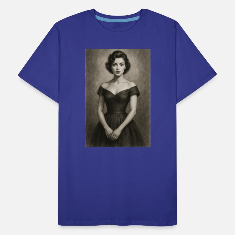 Timeless Portrait of a Woman in Vintage Elegance