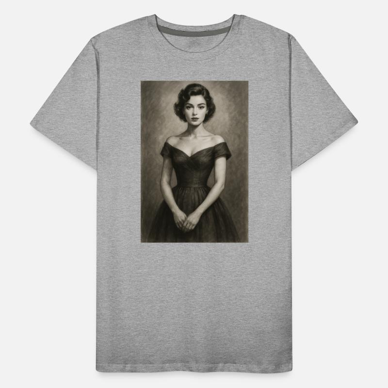 Timeless Portrait of a Woman in Vintage Elegance