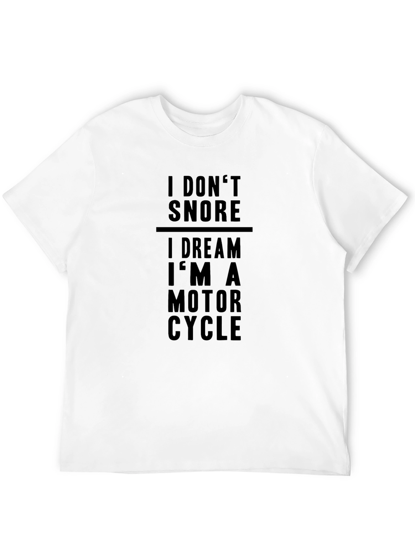 Motorcycle Dream T-Shirt - Funny Biker Tee