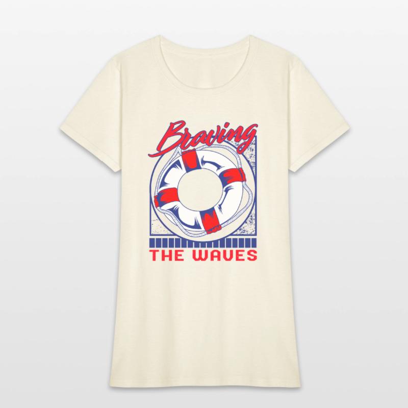 Titanic Shirt, Braving The Waves Tee, Gift For