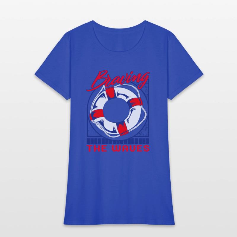 Titanic Shirt, Braving The Waves Tee, Gift For