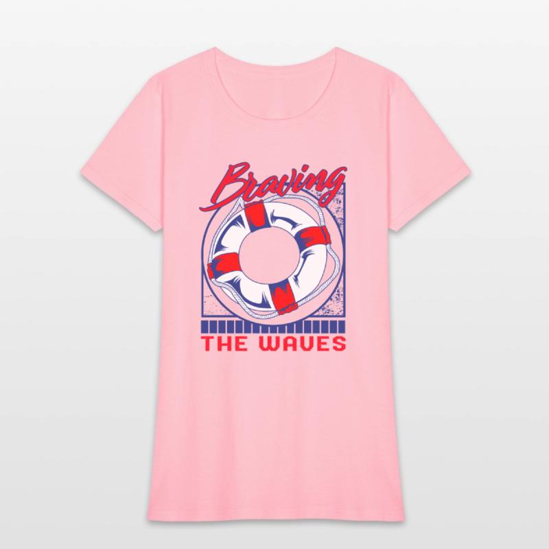 Titanic Shirt, Braving The Waves Tee, Gift For