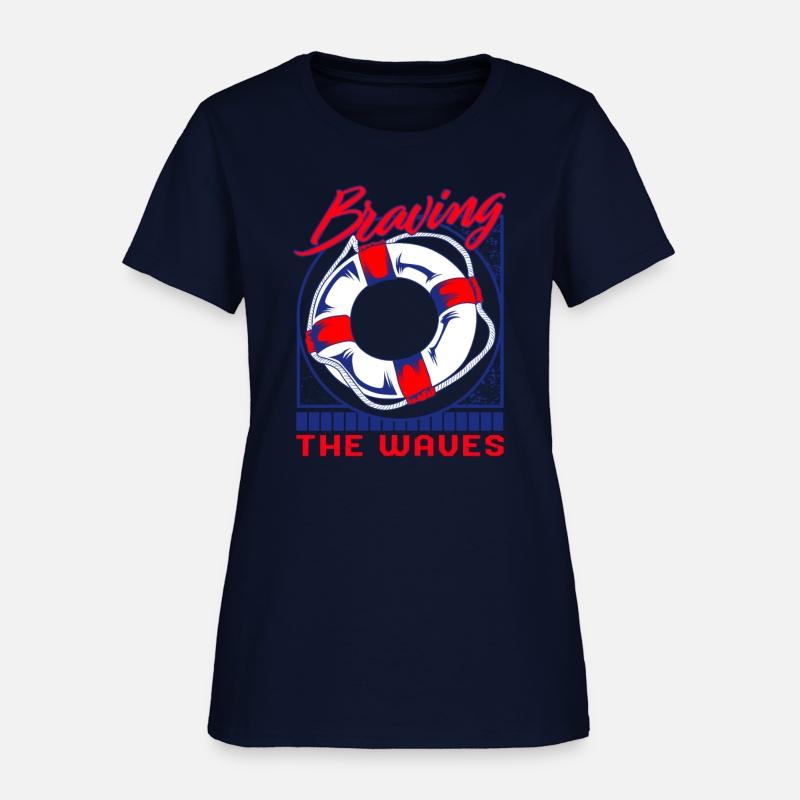 Titanic Shirt, Braving The Waves Tee, Gift For