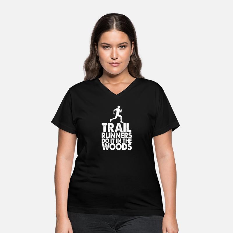Trail Runner Do It In The Woods