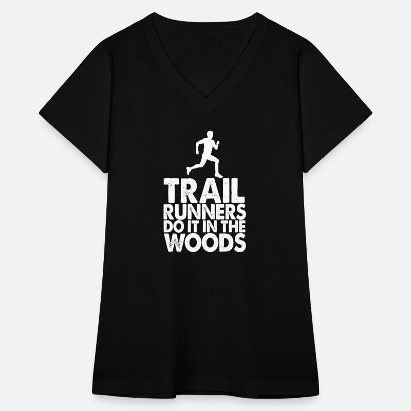 Trail Runner Do It In The Woods