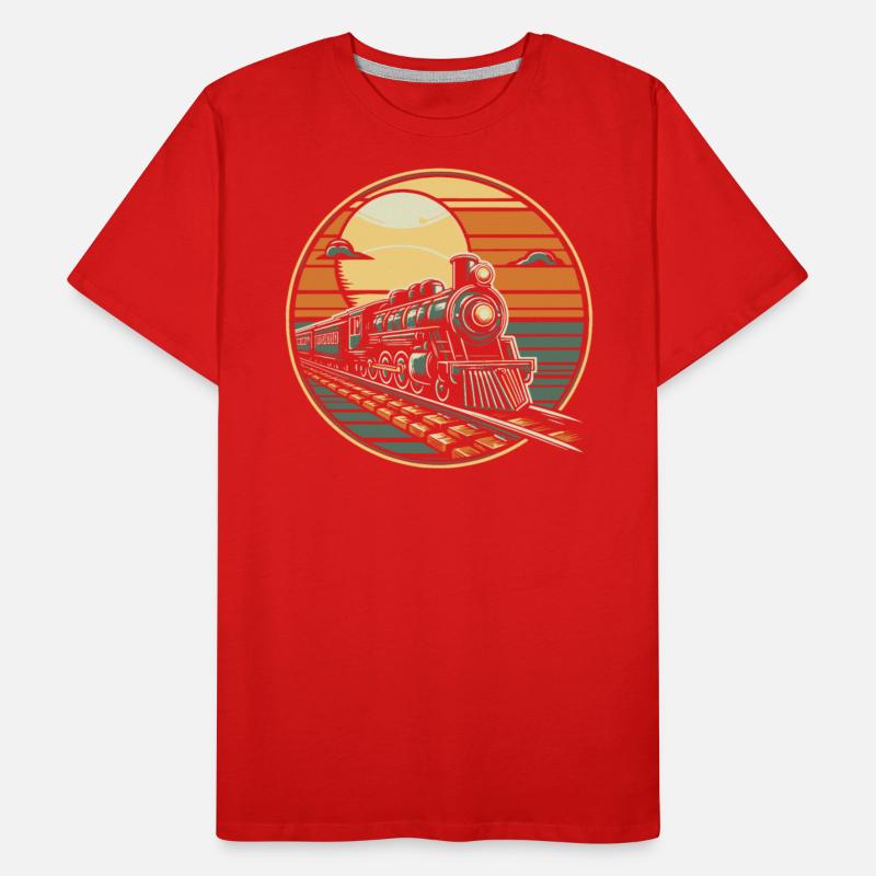 Train Locomotive Vintage