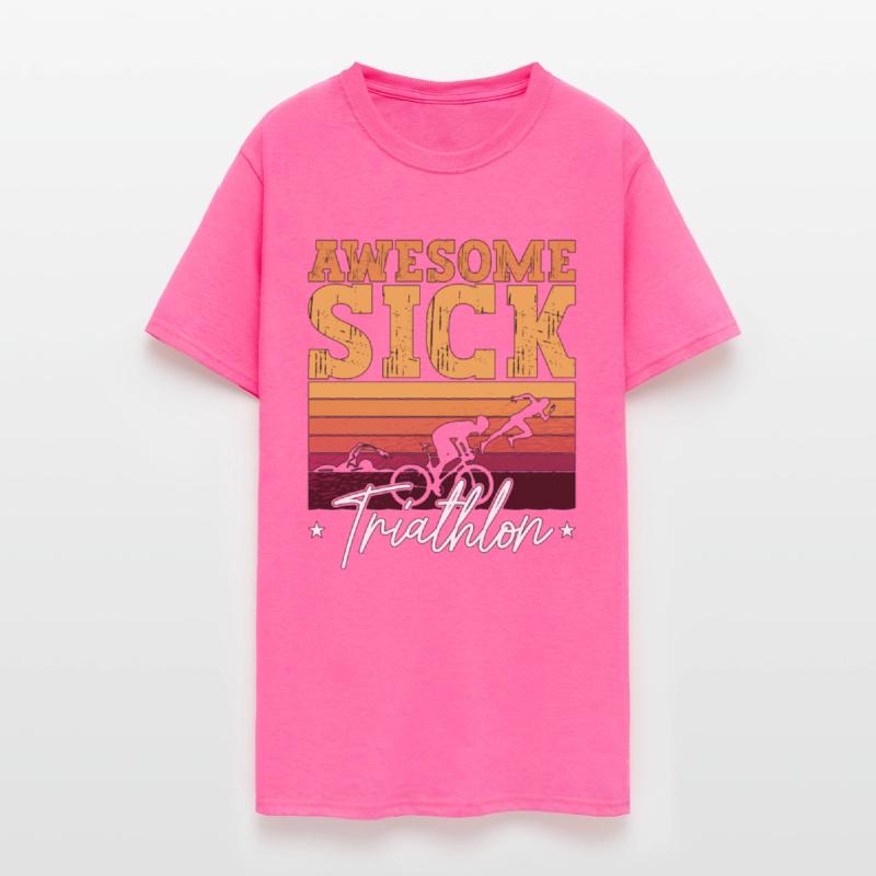 Triathlon Awesome Sick Triathlon Triathletes Race