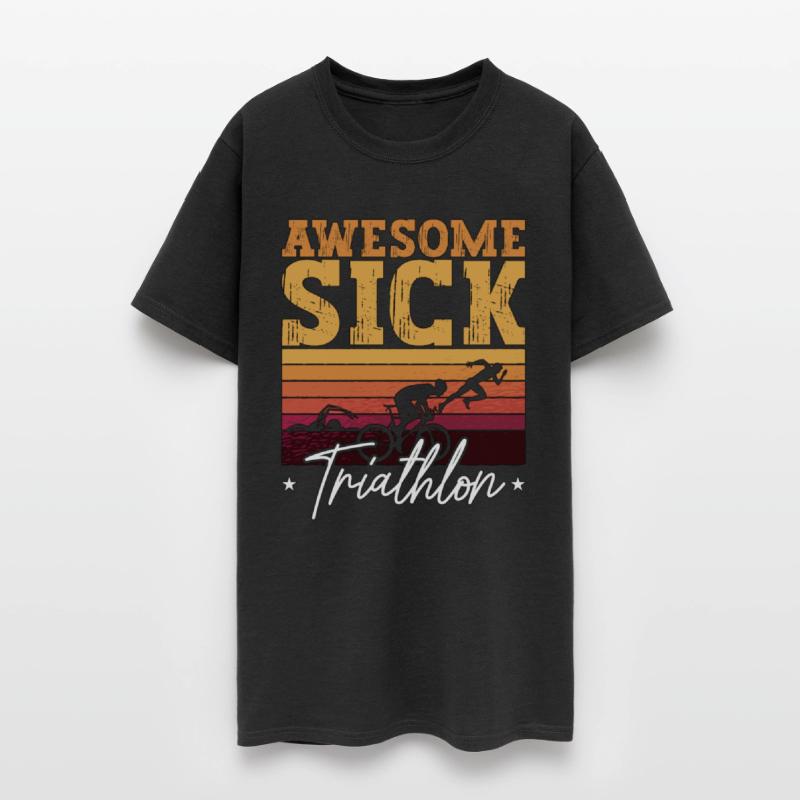 Triathlon Awesome Sick Triathlon Triathletes Race