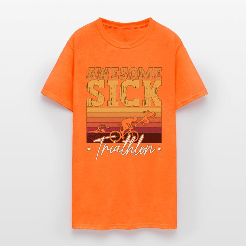 Triathlon Awesome Sick Triathlon Triathletes Race