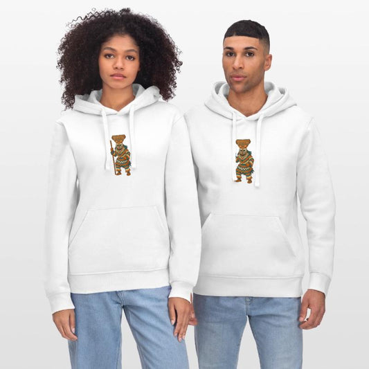 Tribal Masked Warrior Illustration