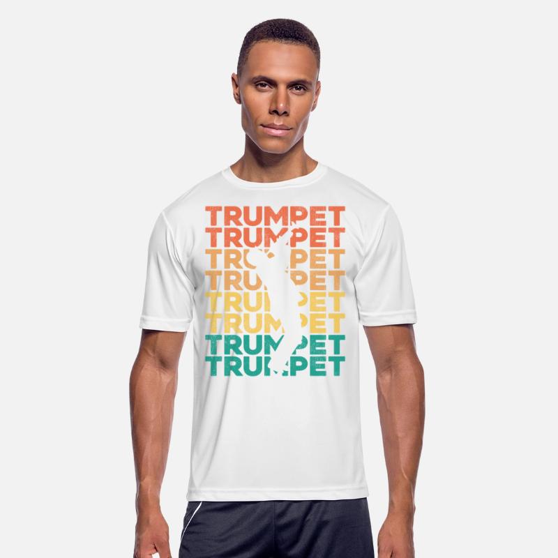 Trumpet Player Retro Vintage