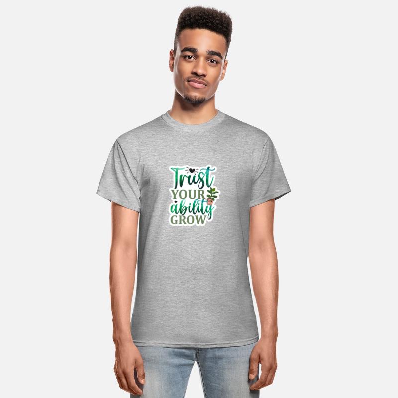 Trust Your Ability to Grow Quote Art