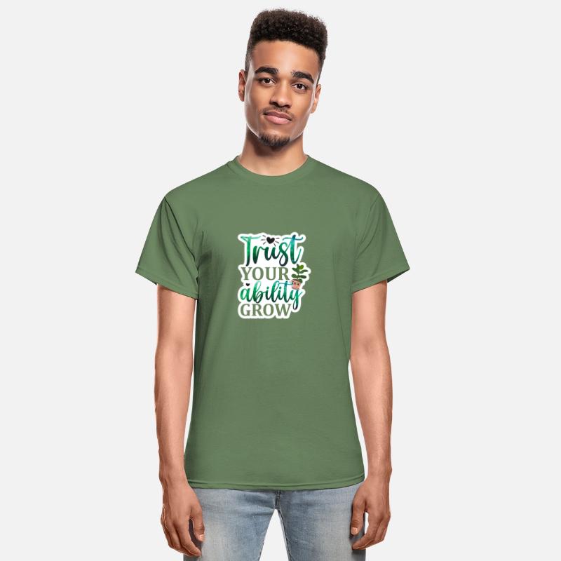 Trust Your Ability to Grow Quote Art