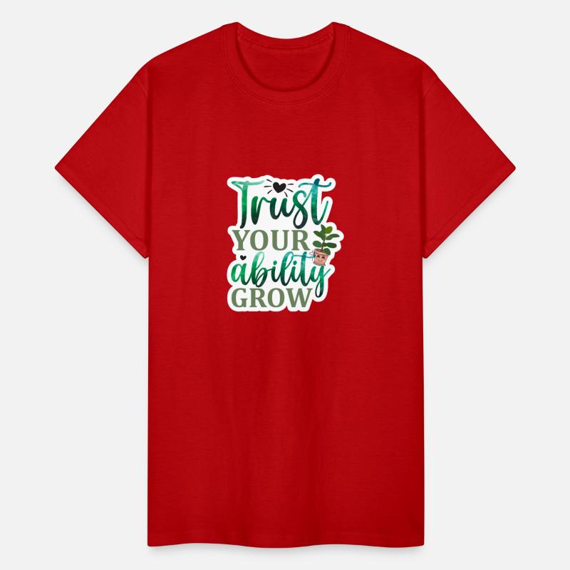 Trust Your Ability to Grow Quote Art