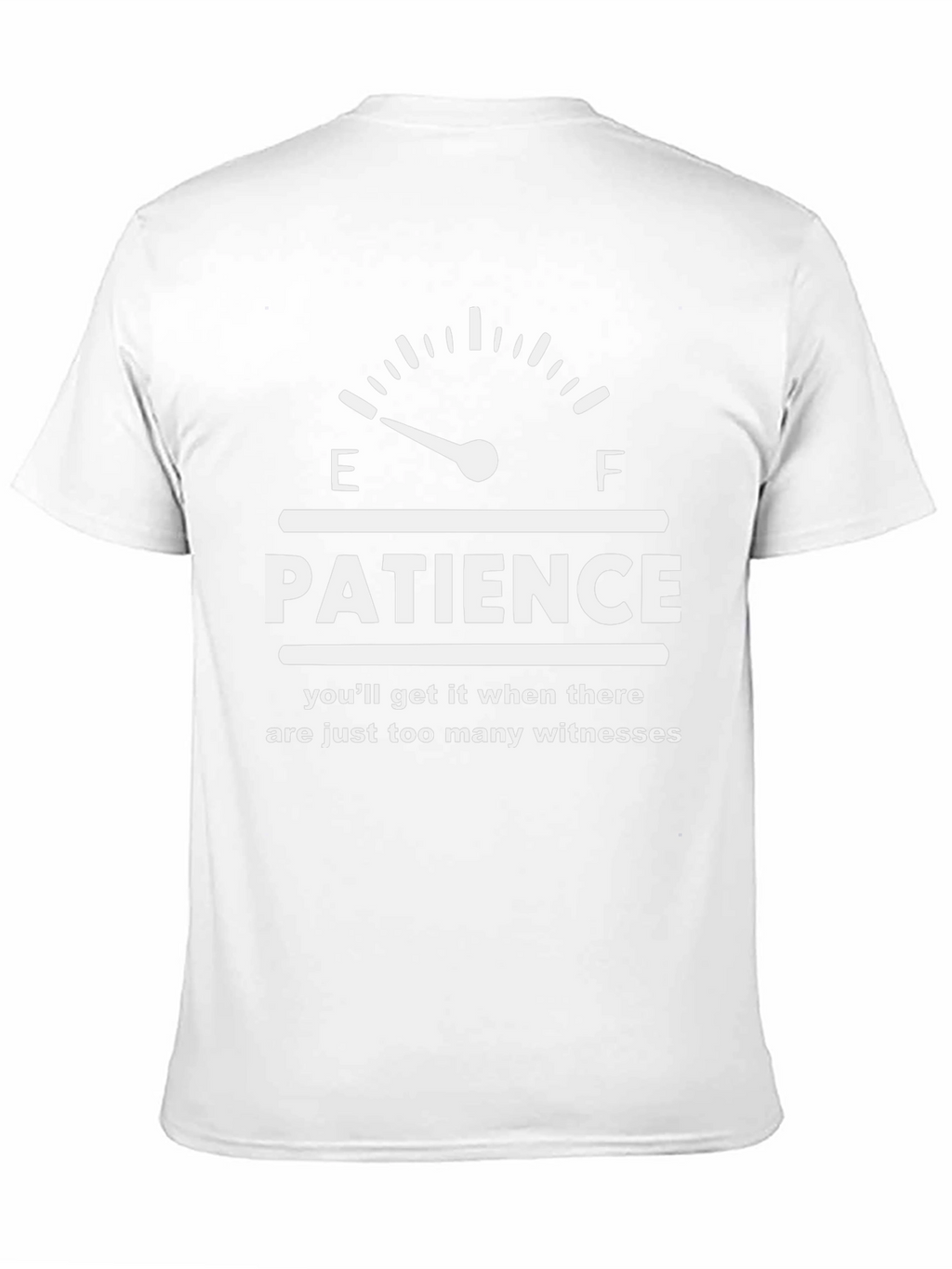 Patience Gauge Graphic T-Shirt