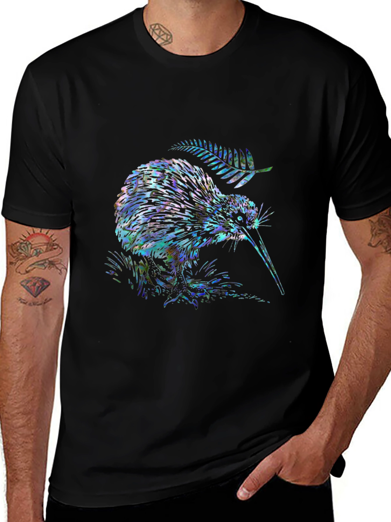 Kiwi Bird Graphic Tee - Cool Animal Design T-Shirt