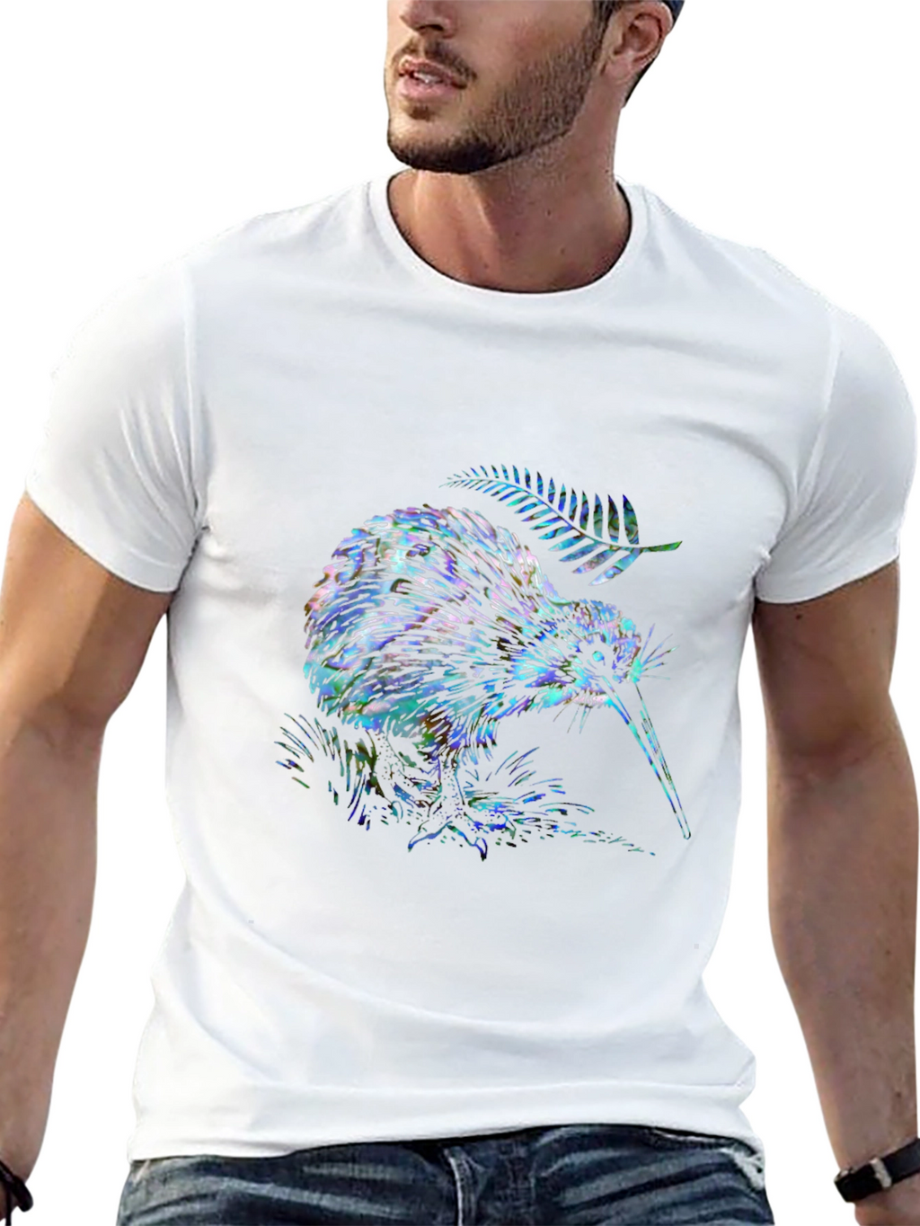 Kiwi Bird Graphic Tee - Cool Animal Design T-Shirt