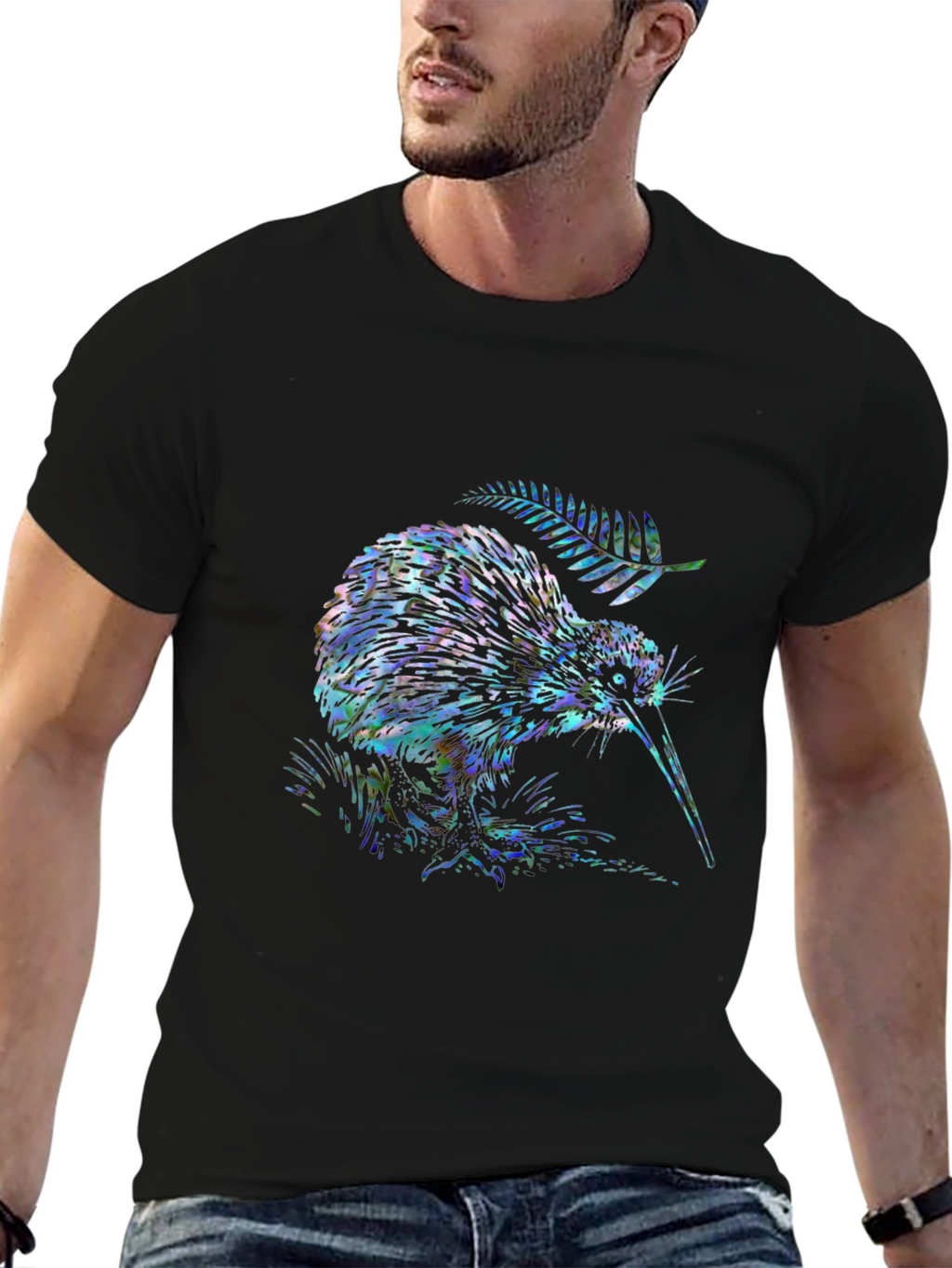 Kiwi Bird Graphic Tee - Cool Animal Design T-Shirt