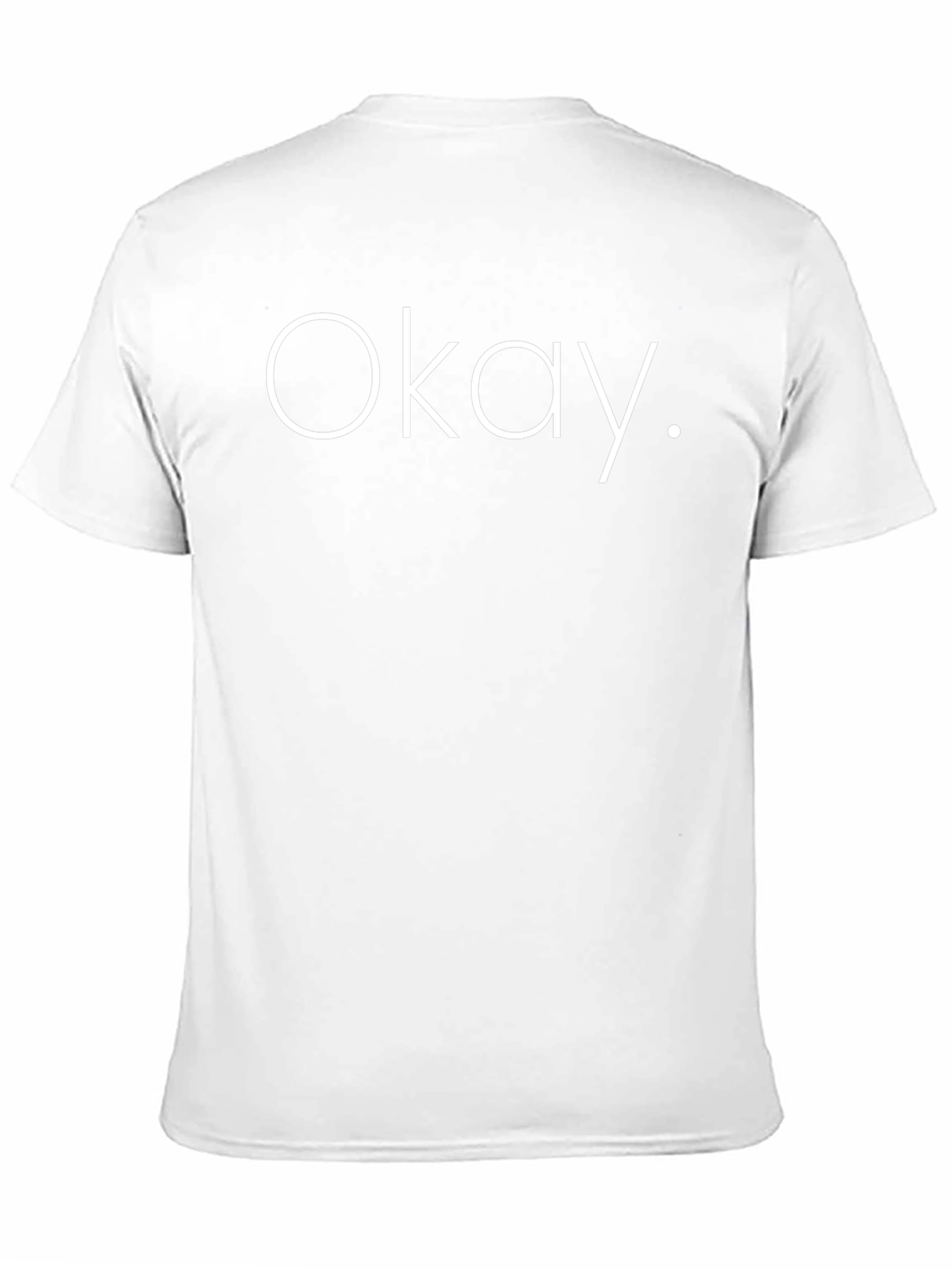 Okay Graphic Tee - Casual Comfort