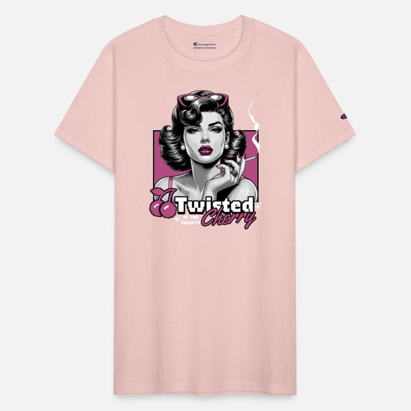 TWISTED CHERRY - Smoking Lady Purple remix (White)