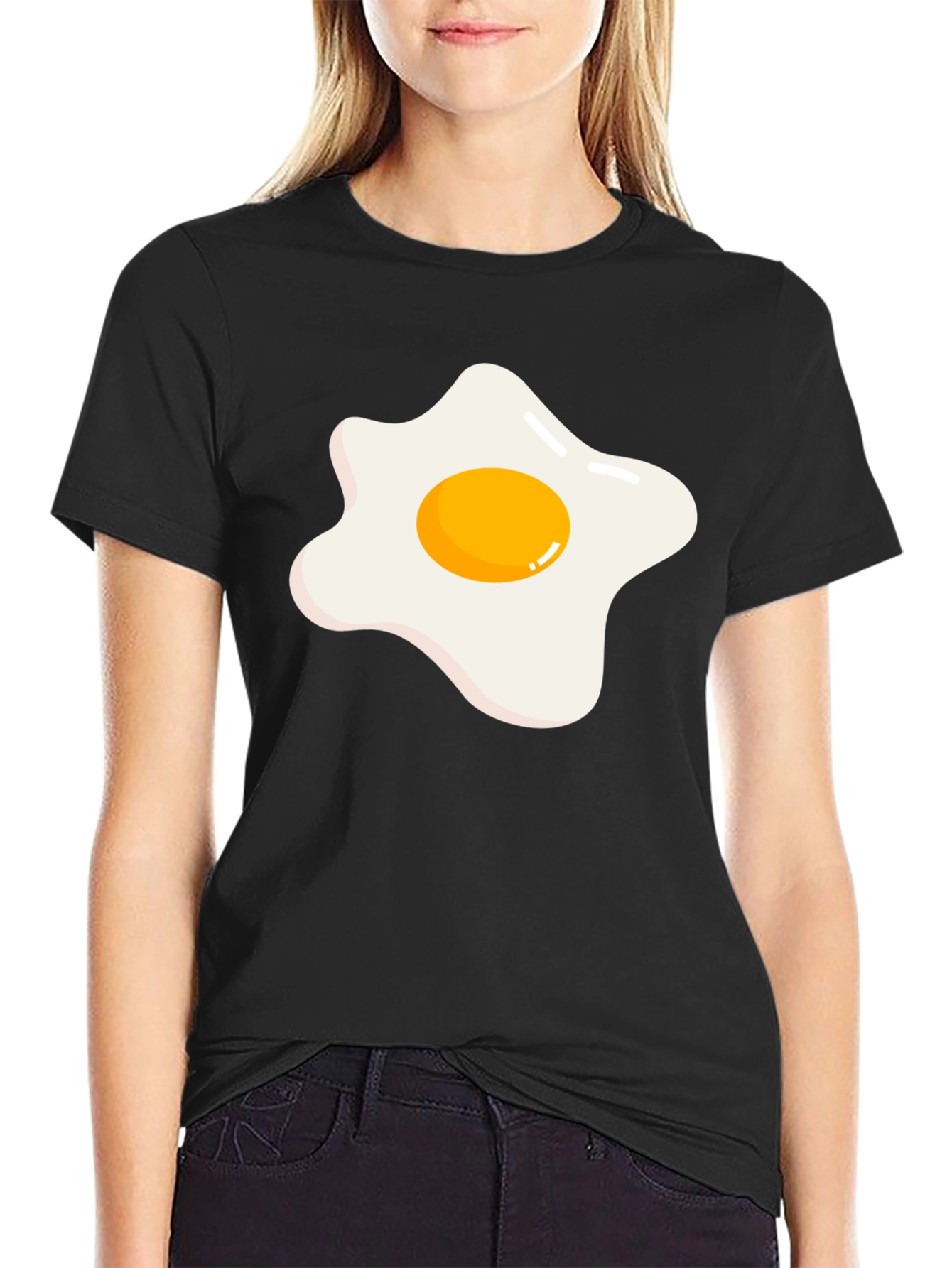 Fried Egg Graphic Tee - Funny Breakfast T-Shirt