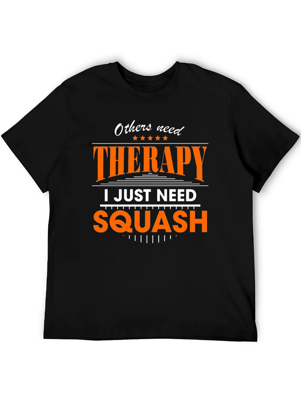 Squash Therapy T-Shirt - Funny Sports Tee