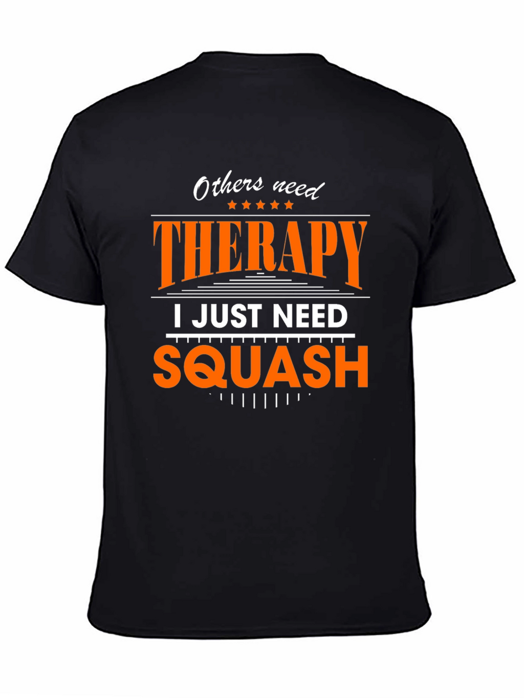 Squash Therapy T-Shirt - Funny Sports Tee