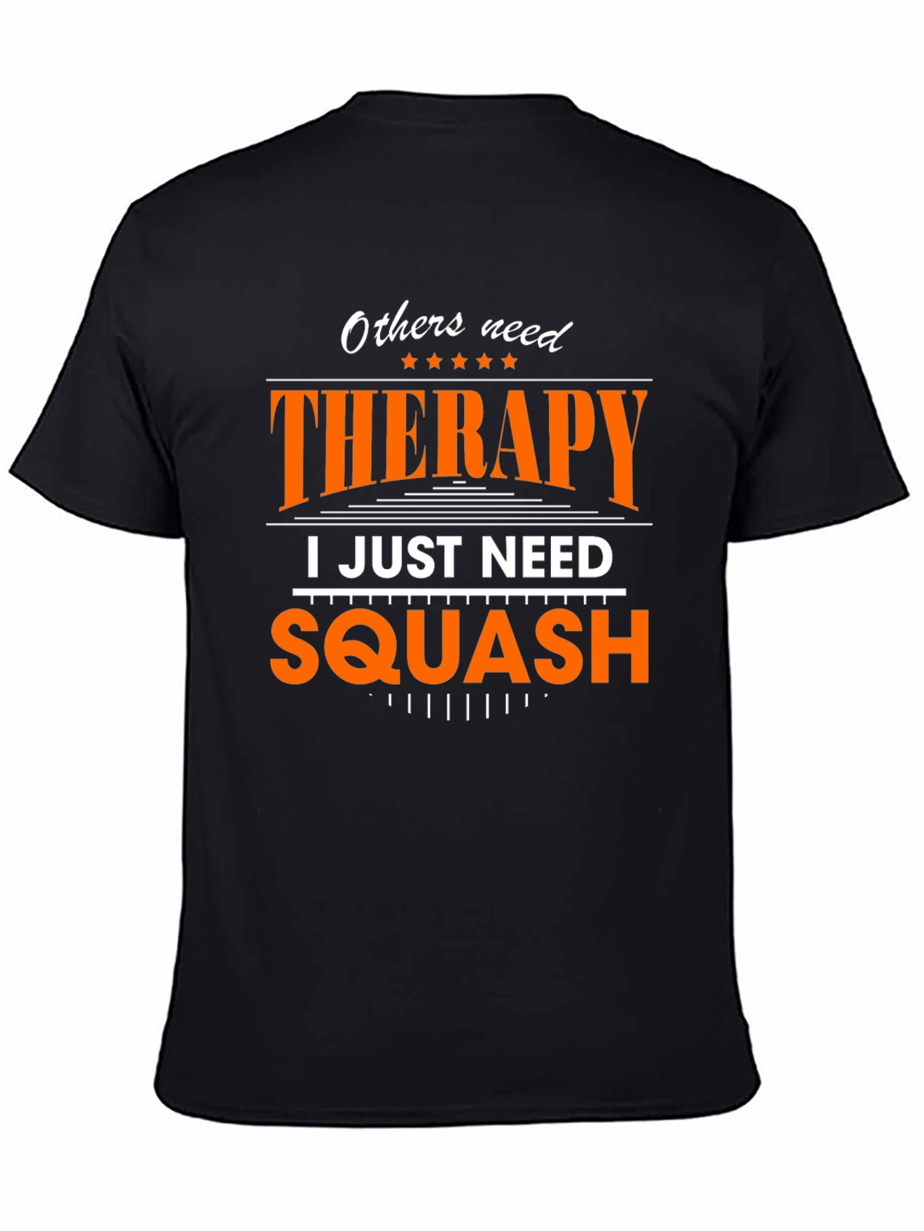 Squash Therapy T-Shirt - Funny Sports Tee