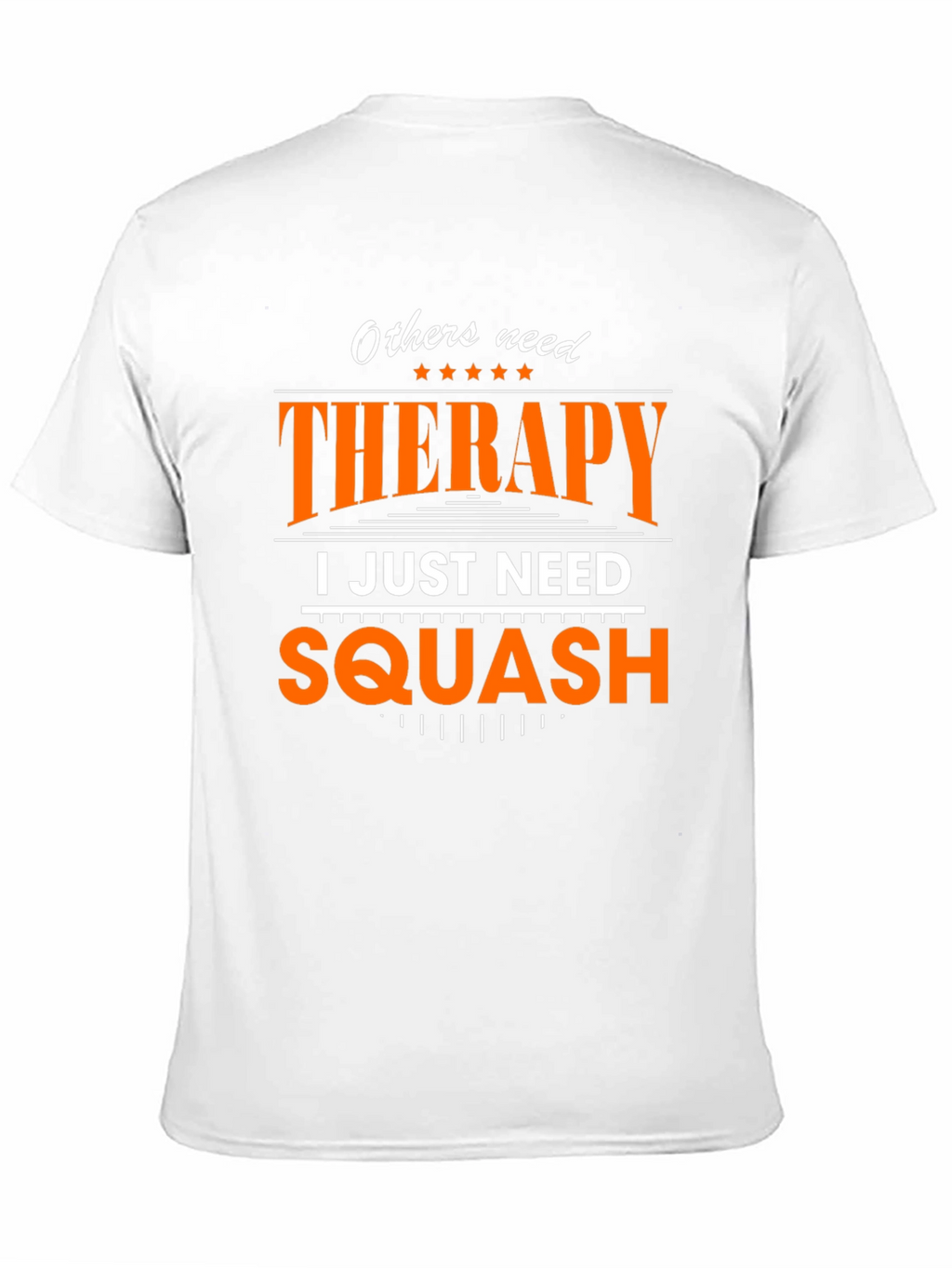 Squash Therapy T-Shirt - Funny Sports Tee