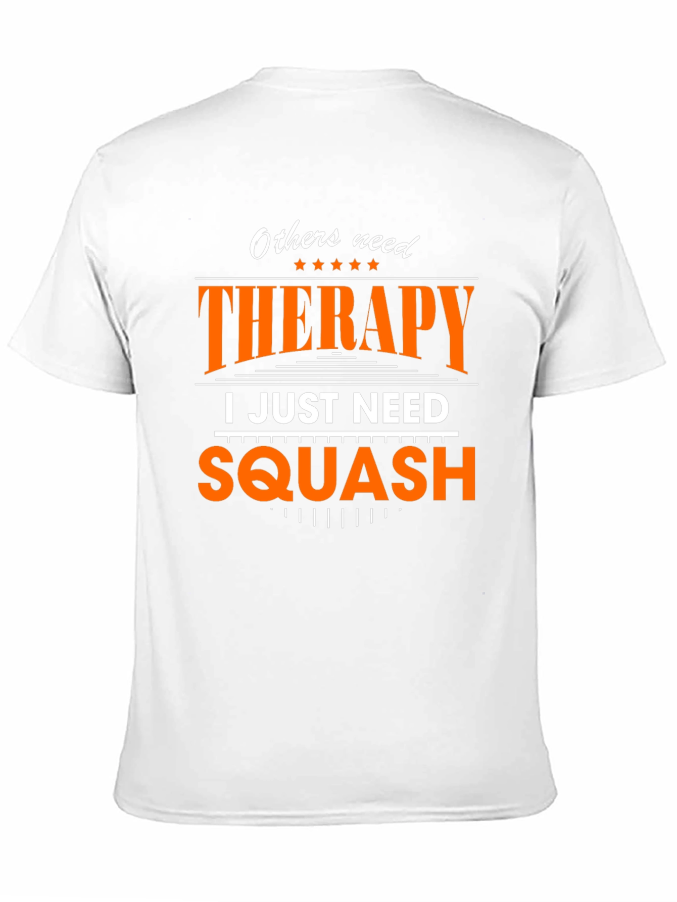 Squash Therapy T-Shirt - Funny Sports Tee