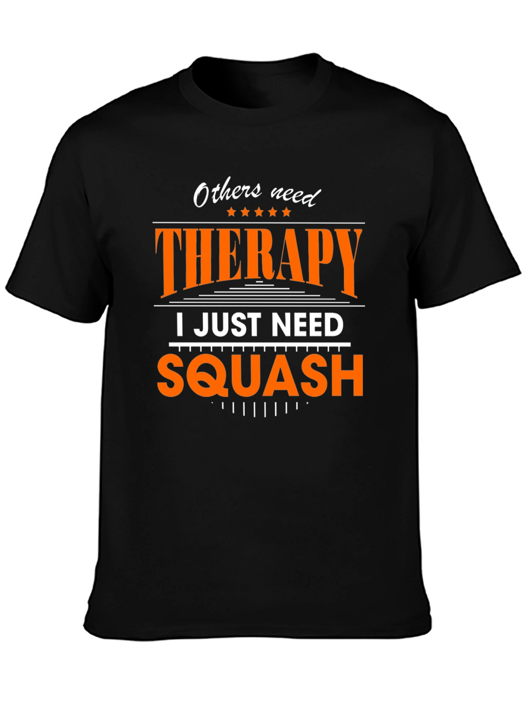 Squash Therapy T-Shirt - Funny Sports Tee