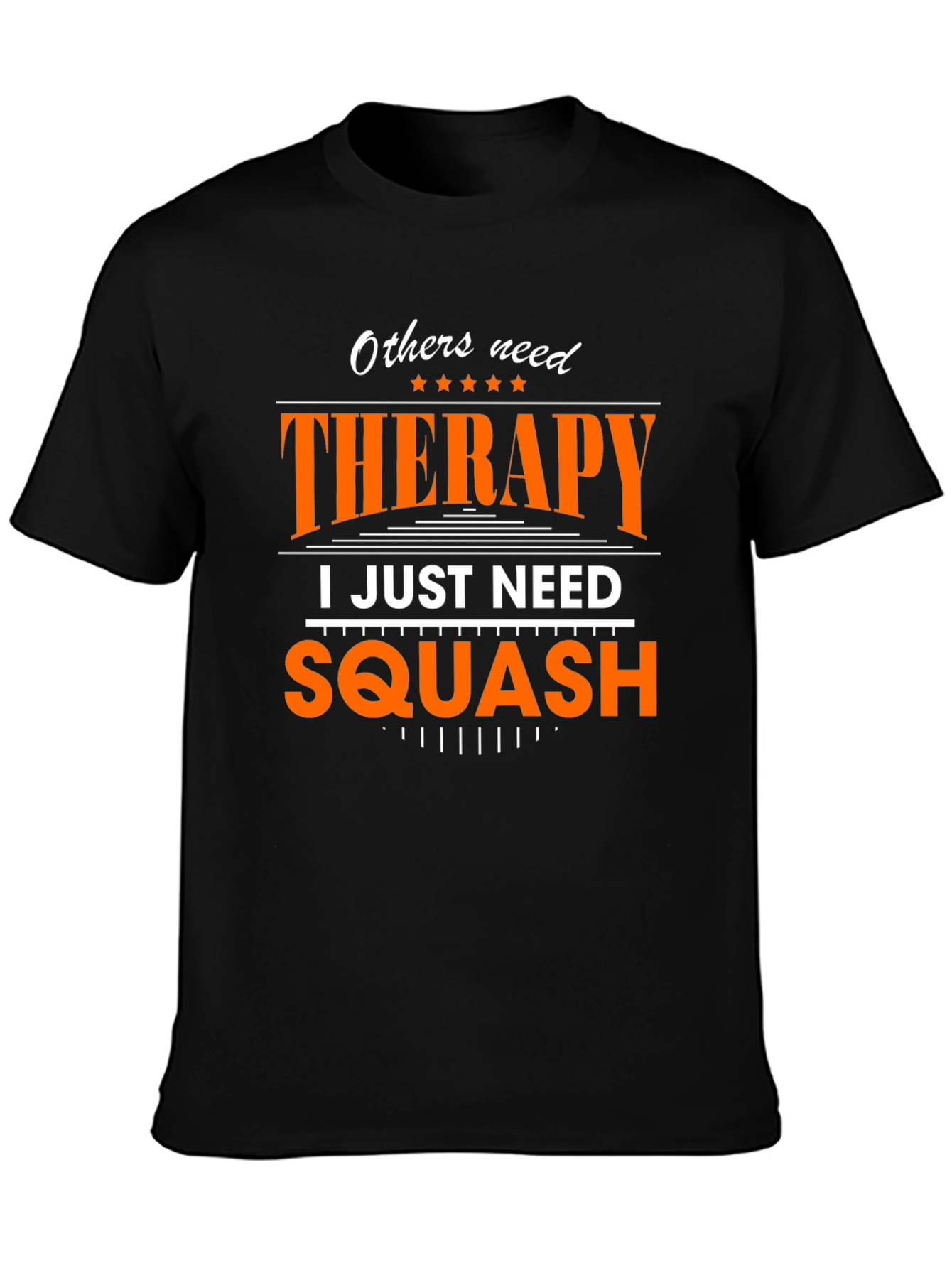 Squash Therapy T-Shirt - Funny Sports Tee